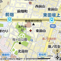 愛知県豊橋市前畑町165周辺の地図