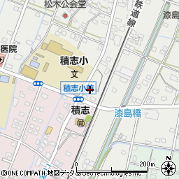 静岡県浜松市中央区積志町1494周辺の地図