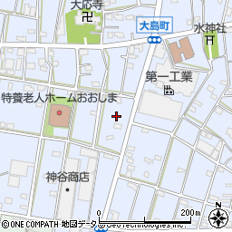 静岡県浜松市中央区大島町934周辺の地図