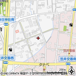 静岡県浜松市中央区笠井町1436周辺の地図