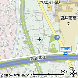 静岡県袋井市久能2302周辺の地図