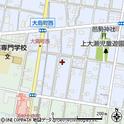 静岡県浜松市中央区大島町1391周辺の地図