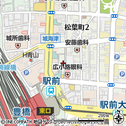 愛知県豊橋市松葉町1丁目10周辺の地図