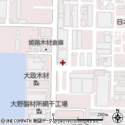 株式会社日本触媒　姫路製造所研究企画部周辺の地図