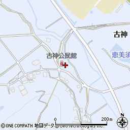 兵庫県神戸市西区神出町古神670周辺の地図