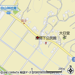 静岡県牧之原市勝間2004周辺の地図