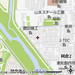 株式会社村角工業　大阪工場周辺の地図