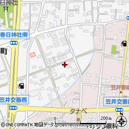 静岡県浜松市中央区笠井町1435周辺の地図
