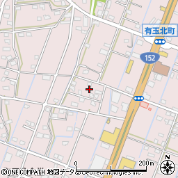 静岡県浜松市中央区有玉北町1061周辺の地図