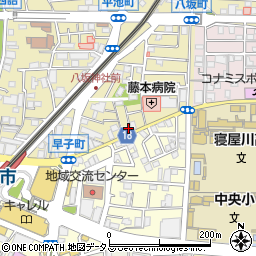 読売センター　寝屋川中央・駅前周辺の地図