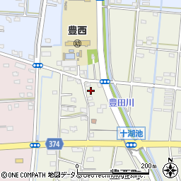 静岡県浜松市中央区豊西町1849周辺の地図