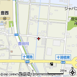 静岡県浜松市中央区豊西町1051周辺の地図