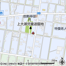 静岡県浜松市中央区大島町1254周辺の地図