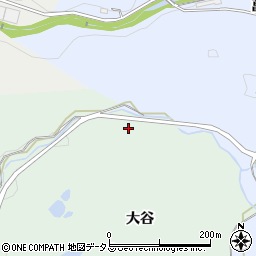 京都府木津川市山城町椿井大谷周辺の地図