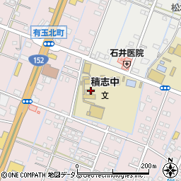 静岡県浜松市中央区有玉北町1200周辺の地図