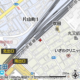 中西工業昭和町倉庫周辺の地図