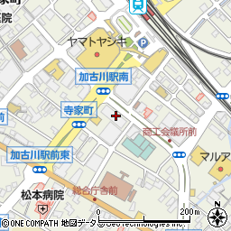 日本調剤　加古川薬局周辺の地図