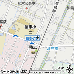 静岡県浜松市中央区積志町1488周辺の地図