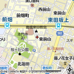 愛知県豊橋市前畑町169周辺の地図