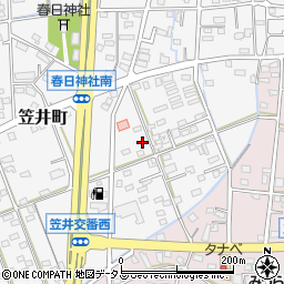 静岡県浜松市中央区笠井町1464周辺の地図