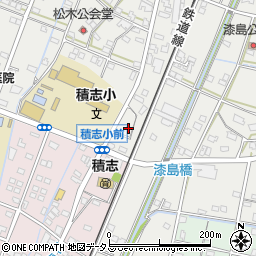 静岡県浜松市中央区積志町1489周辺の地図