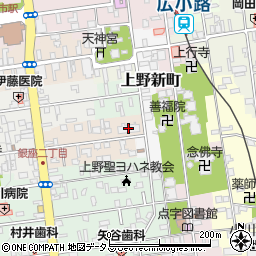 ポレスター伊賀上野周辺の地図