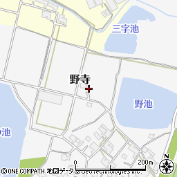 兵庫県加古郡稲美町野寺800周辺の地図