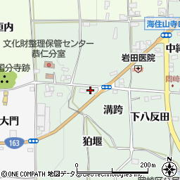 京都府木津川市加茂町岡崎出羽14周辺の地図