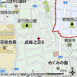 刺繍店タカハシ周辺の地図