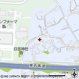 静岡県袋井市鷲巣923周辺の地図