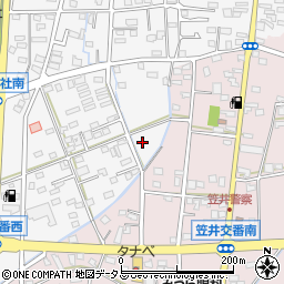 静岡県浜松市中央区笠井町1421周辺の地図