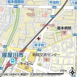 寝屋川編物株式会社周辺の地図