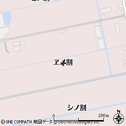 愛知県豊橋市神野新田町ヱノ割周辺の地図