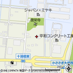 静岡県浜松市中央区豊西町940周辺の地図