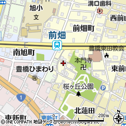 愛知県豊橋市前畑町138周辺の地図
