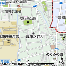 株式会社友行園芸場周辺の地図