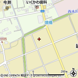 静岡県袋井市延久131周辺の地図