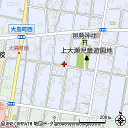 静岡県浜松市中央区大島町1324周辺の地図
