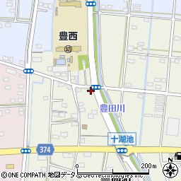静岡県浜松市中央区豊西町1850周辺の地図