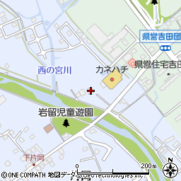 静岡県榛原郡吉田町片岡3884周辺の地図