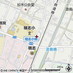 静岡県浜松市中央区積志町1487周辺の地図