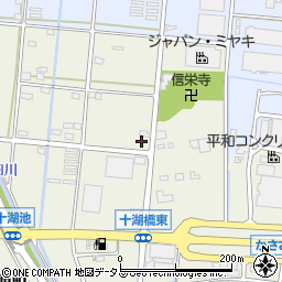 静岡県浜松市中央区豊西町1017周辺の地図