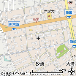 愛知県豊橋市新栄町南小向145周辺の地図