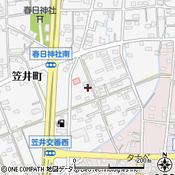 静岡県浜松市中央区笠井町1463周辺の地図