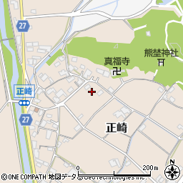 岡山県赤磐市正崎周辺の地図
