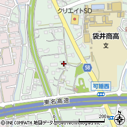 静岡県袋井市久能2303周辺の地図