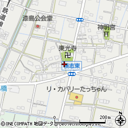 静岡県浜松市中央区積志町1188周辺の地図