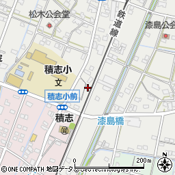 静岡県浜松市中央区積志町1482周辺の地図