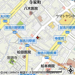 東進衛星予備校加古川中央校周辺の地図