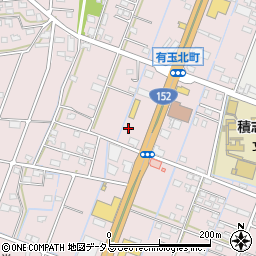 静岡県浜松市中央区有玉北町799周辺の地図